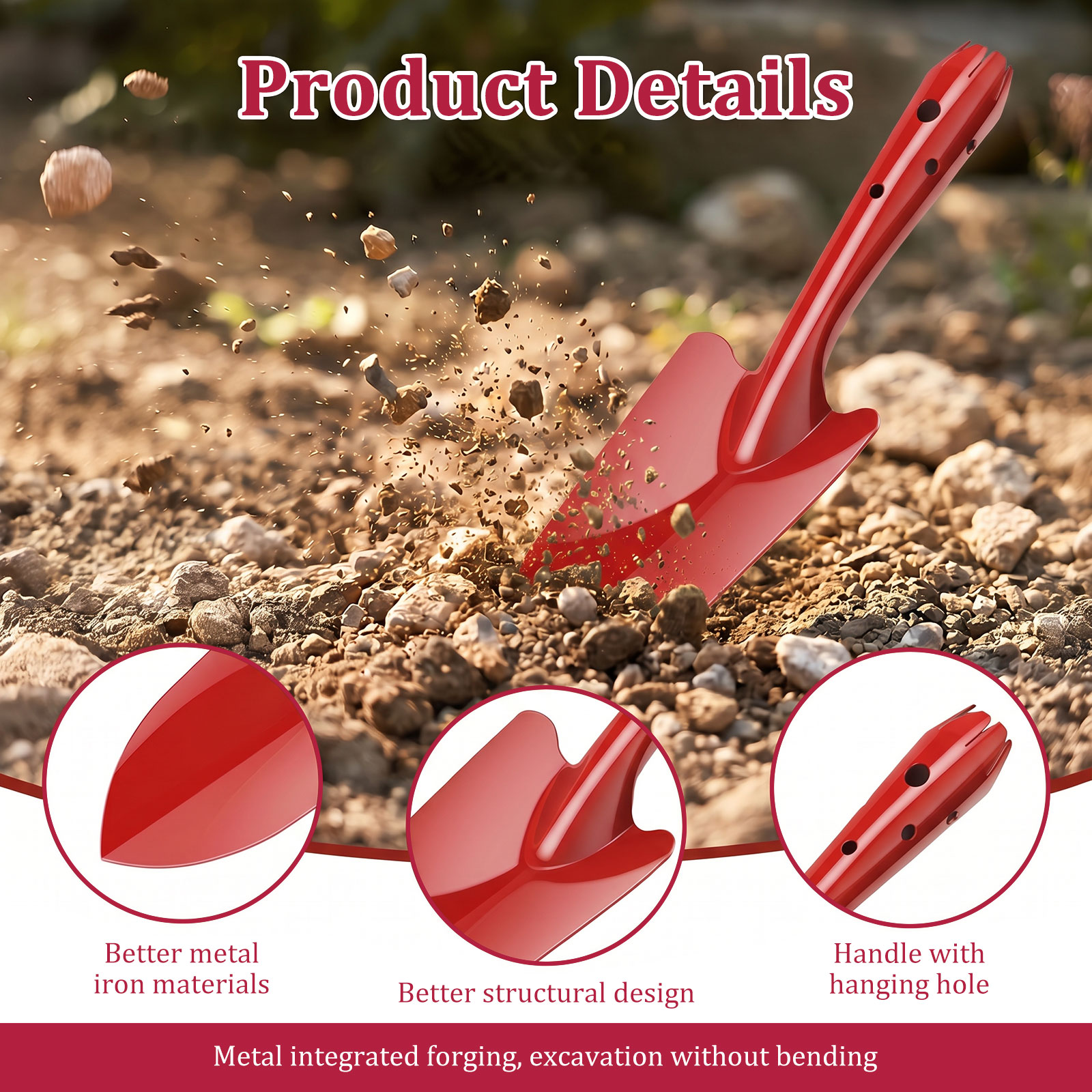 Truelle de jardin en métal rés - Plant Parent Tools avis et prix