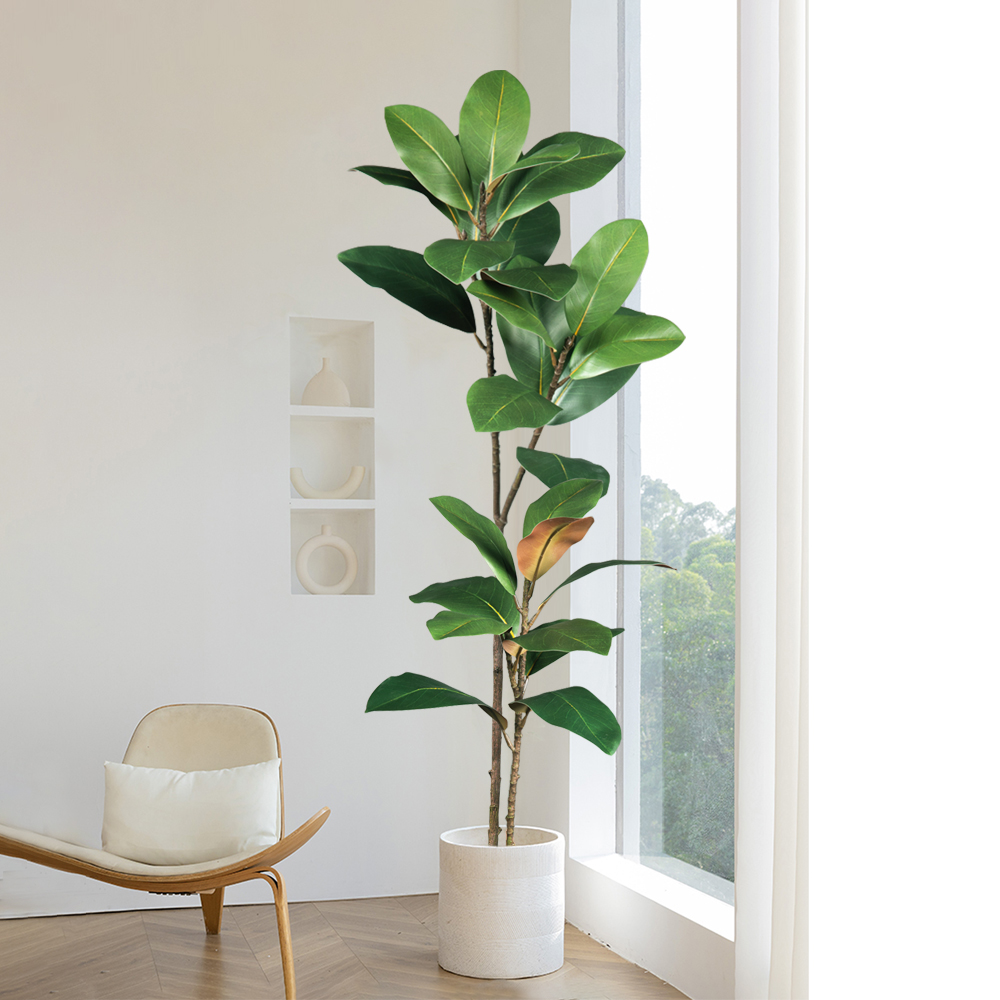 Arbre artificiel de magnolia d - Rubber Plant Ficus avis et prix